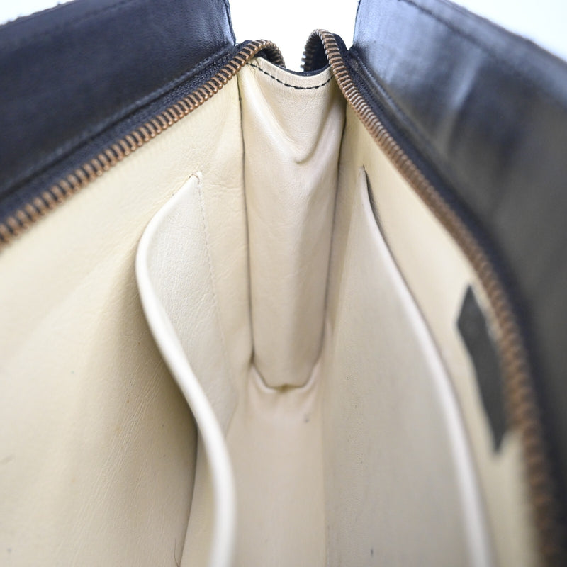 Chanel Matelasse Pouch Bag Black