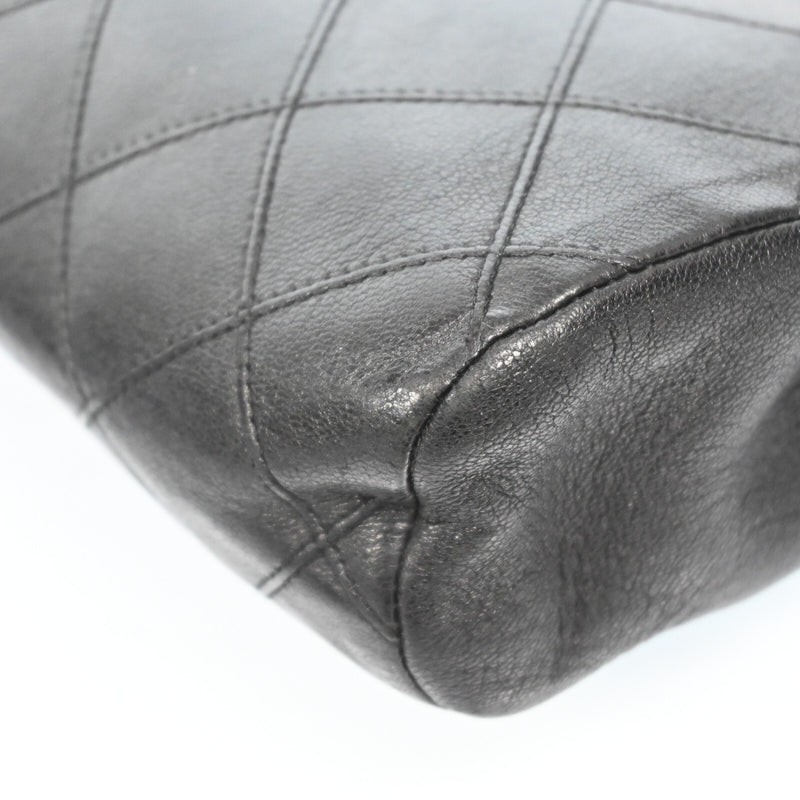 Chanel Matelasse Pouch Bag Black