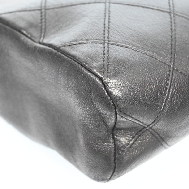 Chanel Matelasse Pouch Bag Black