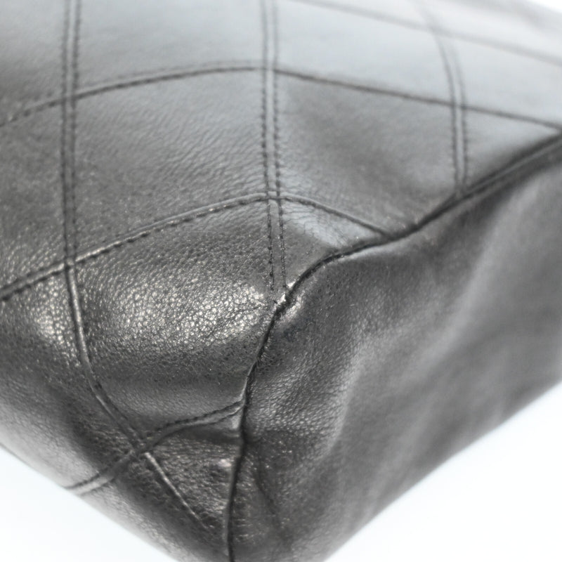 Chanel Matelasse Pouch Bag Black