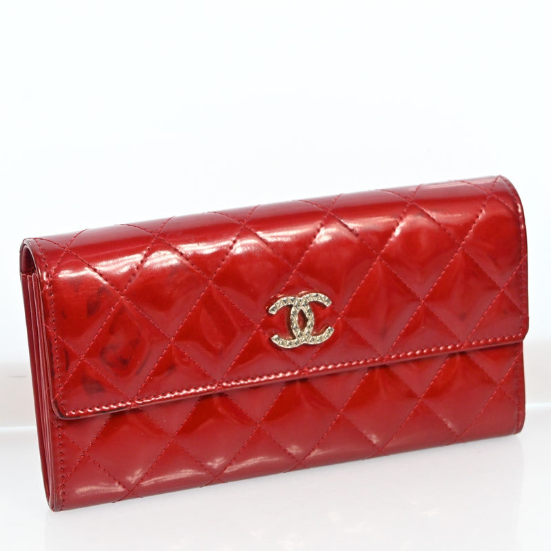 Chanel Zippy Wallet Coco Mark