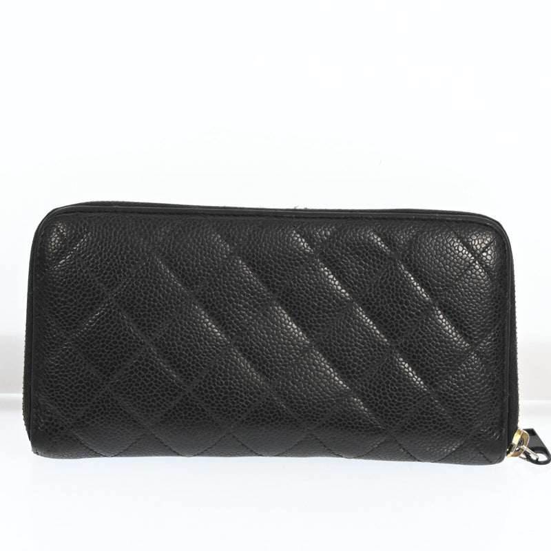 Chanel Zippy Wallet Matelasse Purse