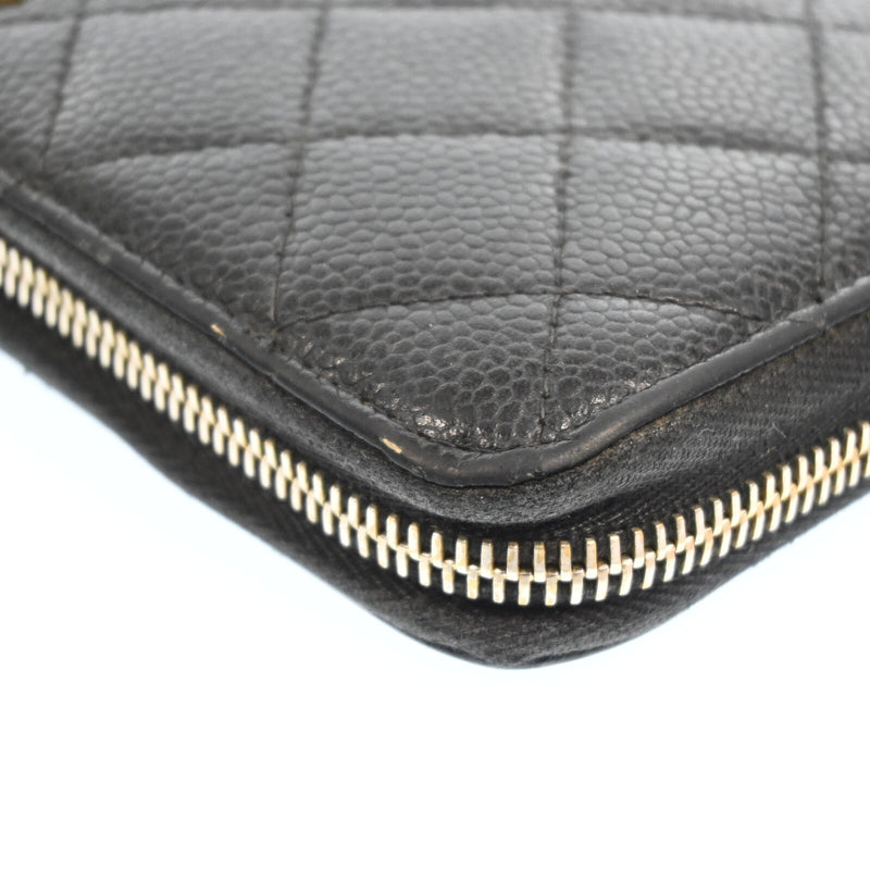 Chanel Zippy Wallet Matelasse Purse