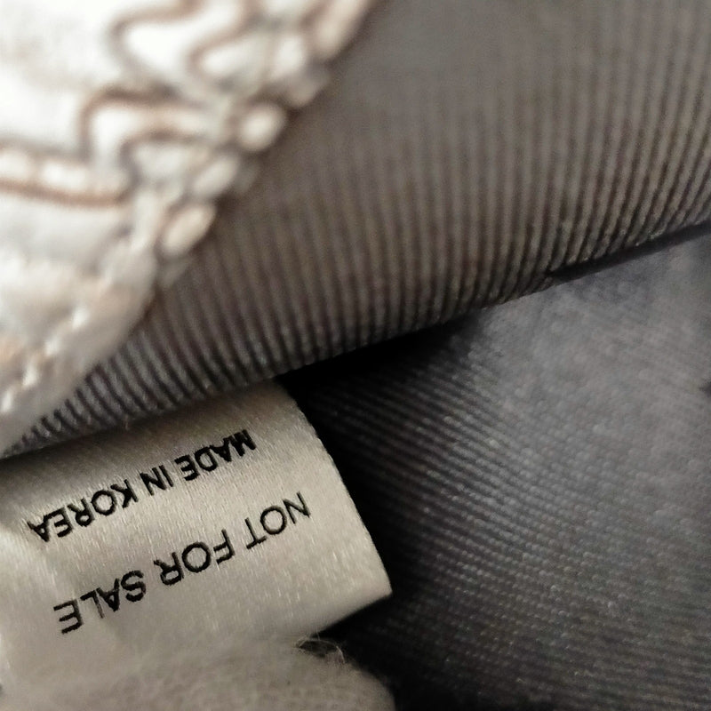 No Tariff Mcm Clutch Bag Silver Pvc