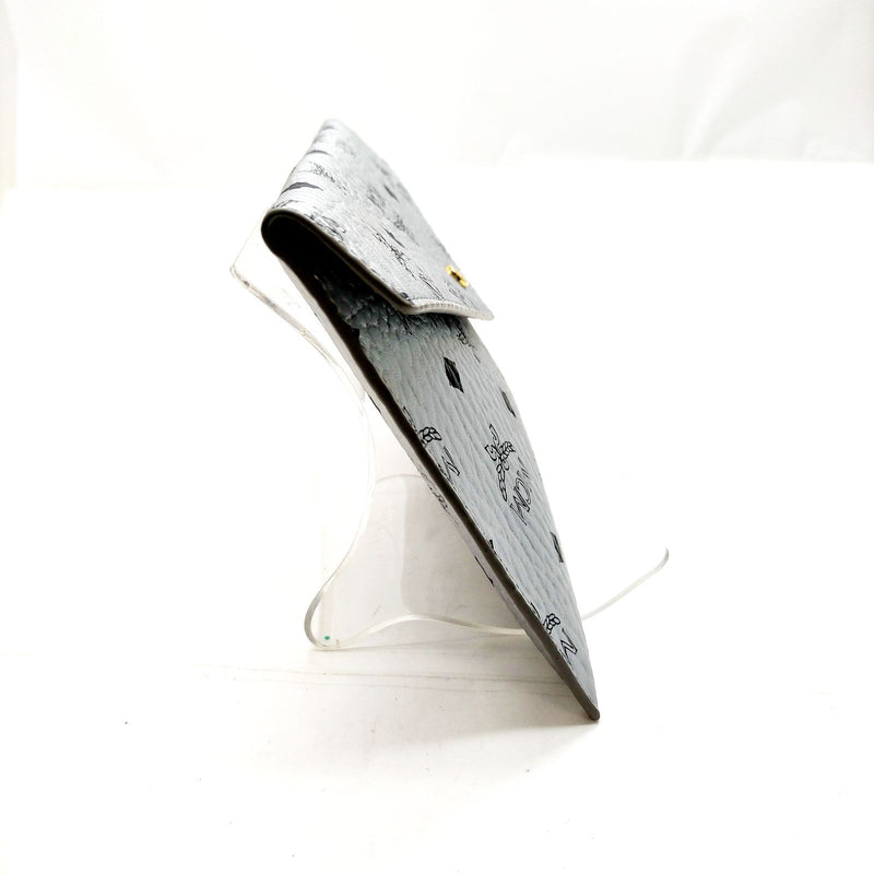 No Tariff Mcm Clutch Bag Silver Pvc