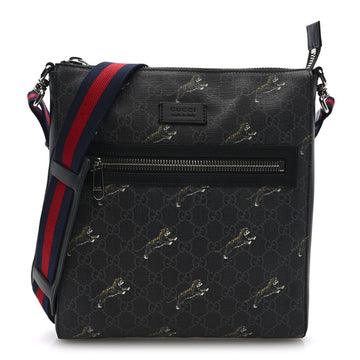 Gg Supreme Tigers Web Messenger Bag