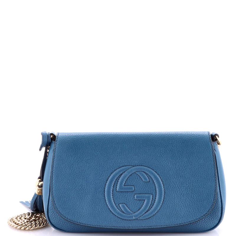 Soho Chain Crossbody Bag Leather Medium