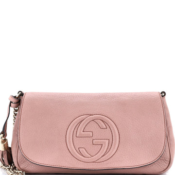Soho Chain Crossbody Bag Leather Medium