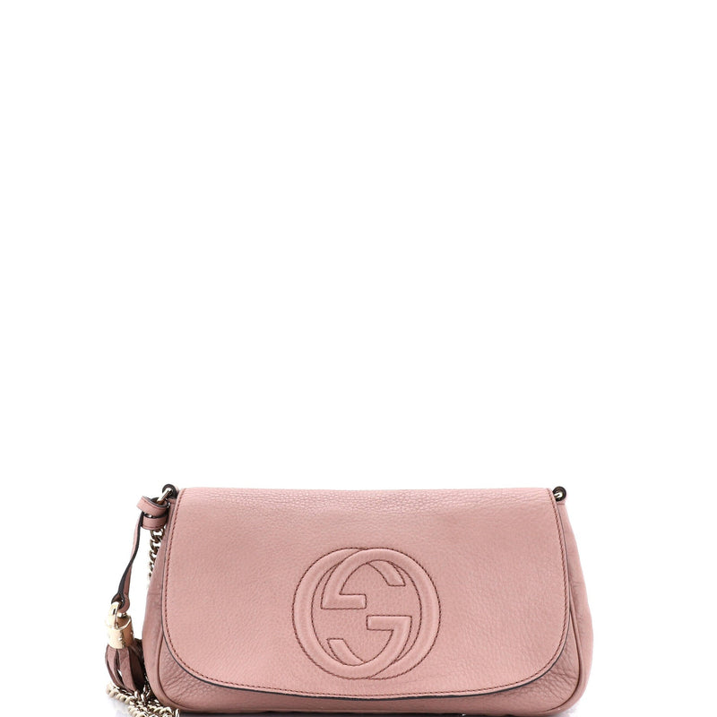 Soho Chain Crossbody Bag Leather Medium