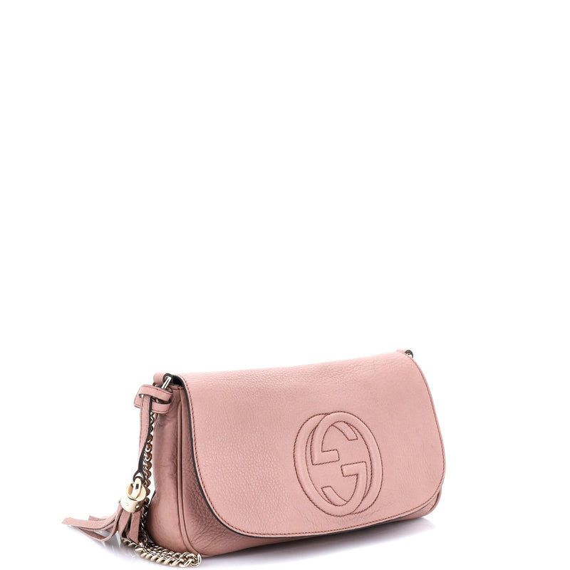 Soho Chain Crossbody Bag Leather Medium