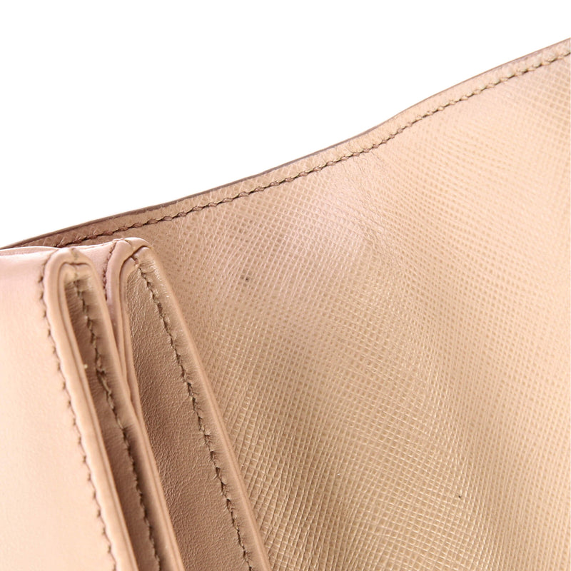 Chain Flap Crossbody Bag Saffiano And