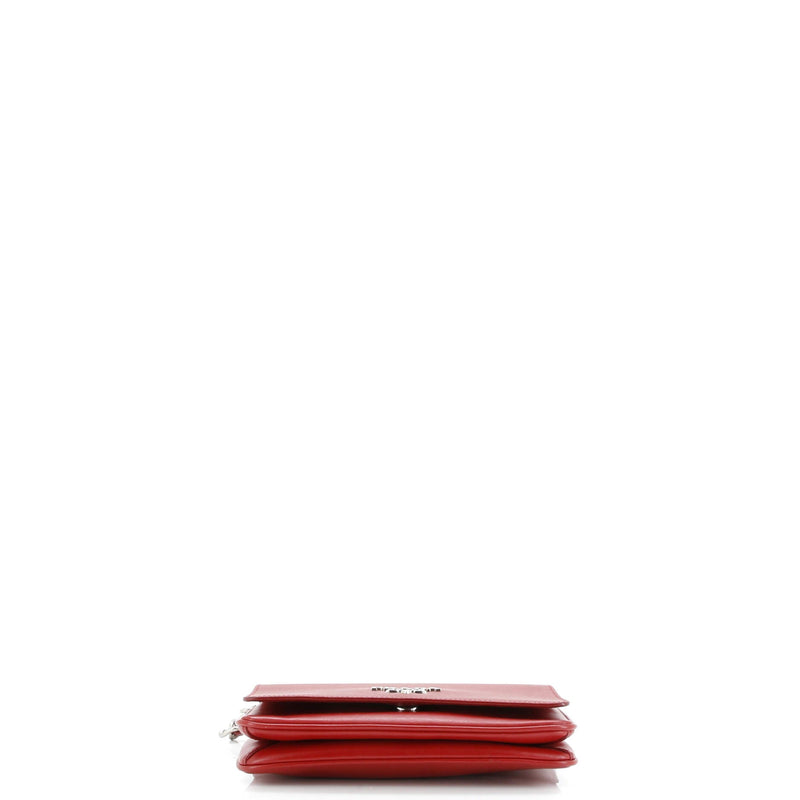 Chain Flap Crossbody Bag Saffiano And