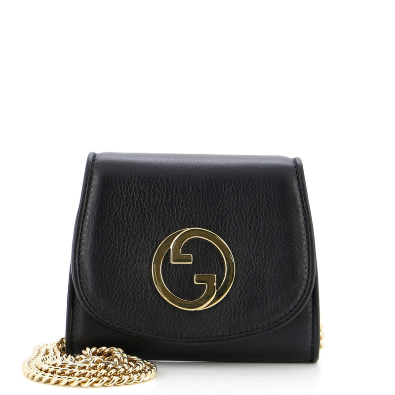 Blondie Nm Wallet On Chain Leather