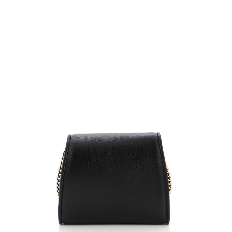 Blondie Nm Wallet On Chain Leather