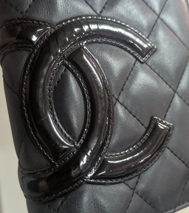 Chanel Cambon Lambskin Bifold Long