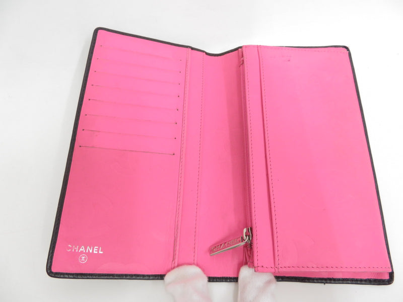 Chanel Cambon Lambskin Bifold Long