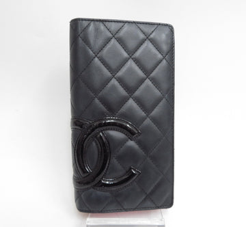 Chanel Cambon Lambskin Bifold Long