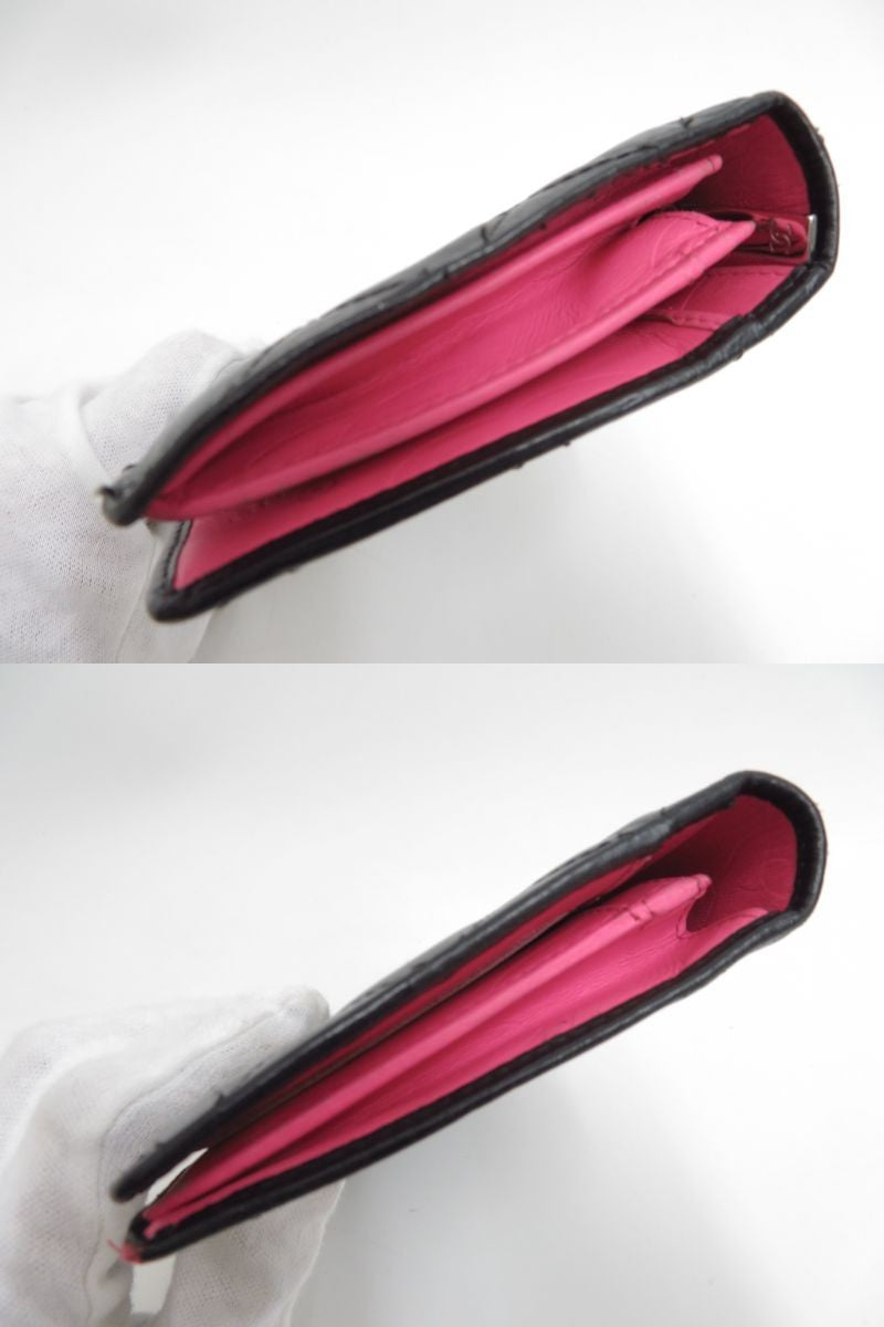 Chanel Cambon Lambskin Bifold Long