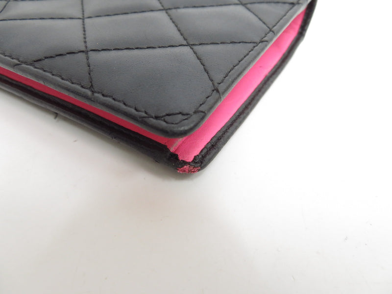 Chanel Cambon Lambskin Bifold Long