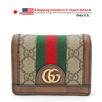Gucci Ophidia Gg Supreme Bifold Wallet