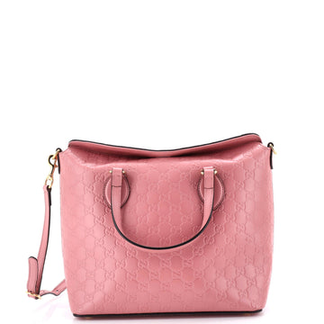 Signature Fold Over Tote Guccissima