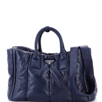 Bomber Convertible Tote Nappa Leather