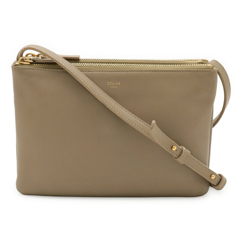 Trio Crossbody Bag Leather Small
