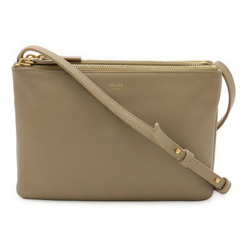 Trio Crossbody Bag Leather Small