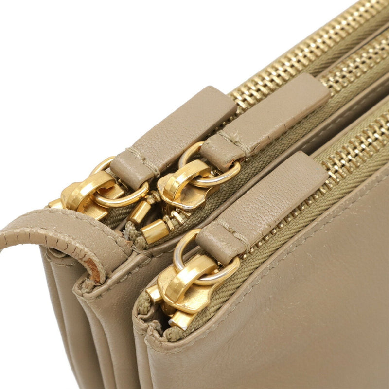 Trio Crossbody Bag Leather Small