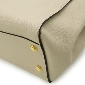 Buckle Tote Leather Medium