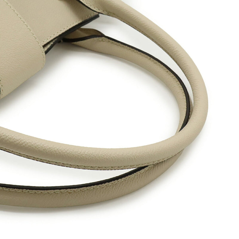 Buckle Tote Leather Medium