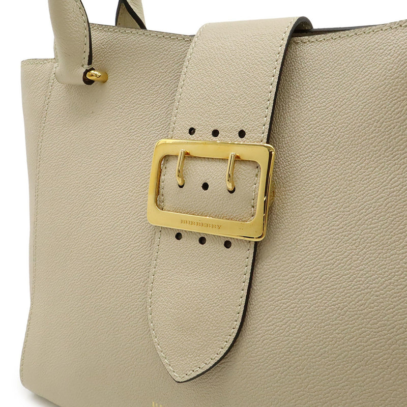 Buckle Tote Leather Medium