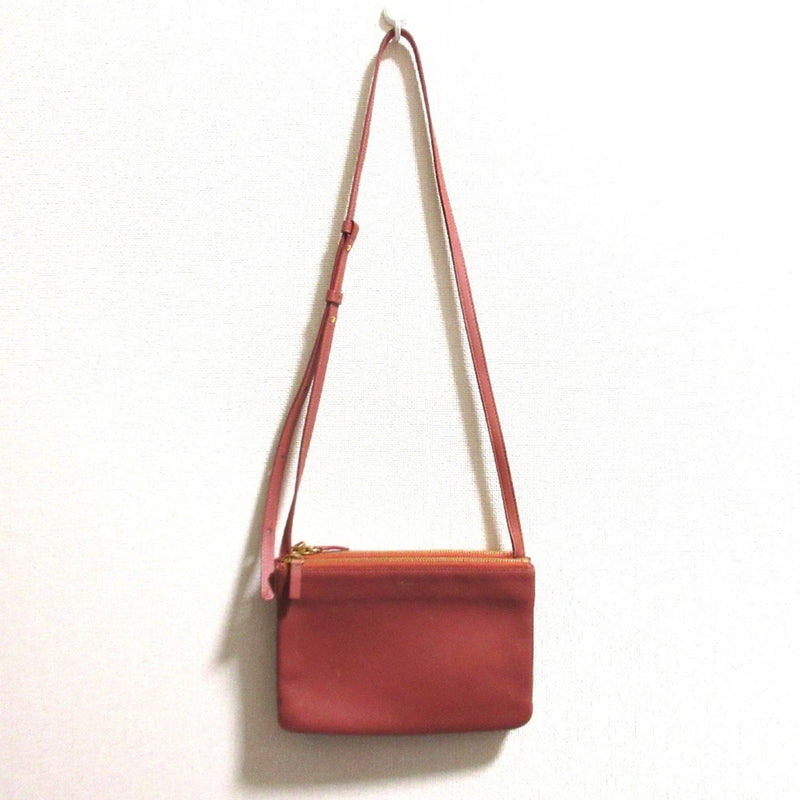 Trio Crossbody Bag Leather Small
