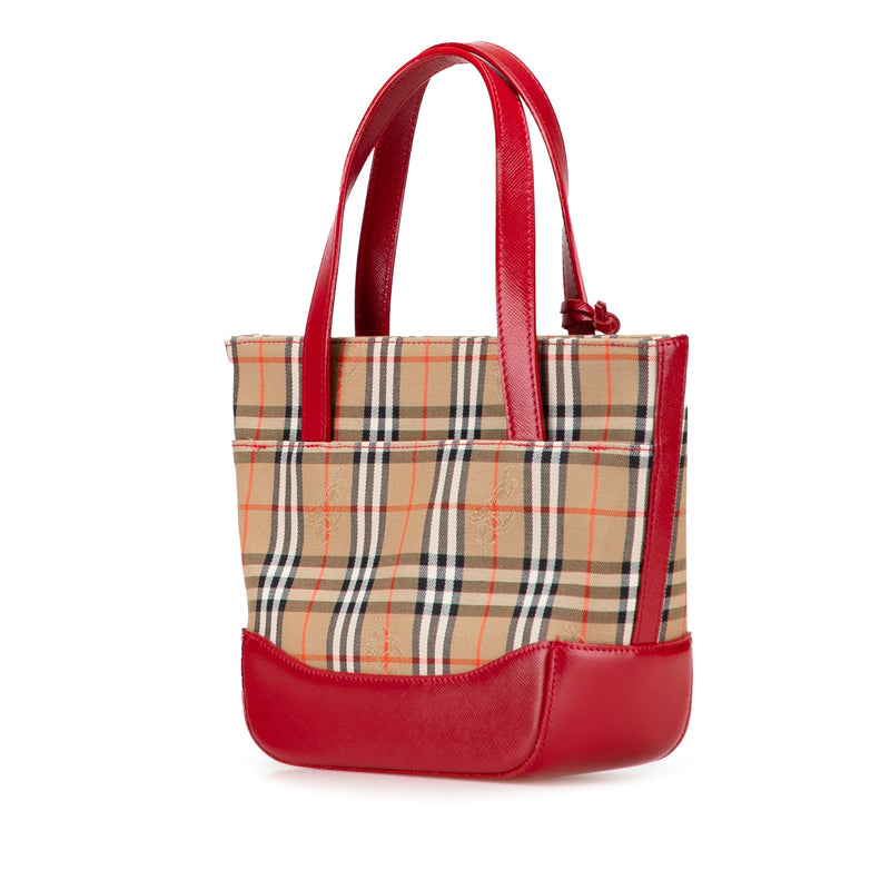Reversible Tote Haymarket Coated Canvas