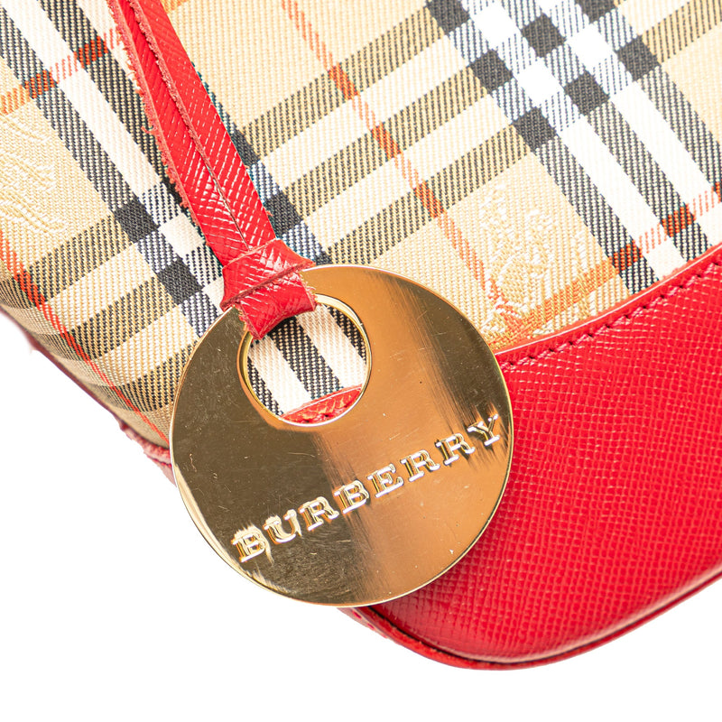 Reversible Tote Haymarket Coated Canvas