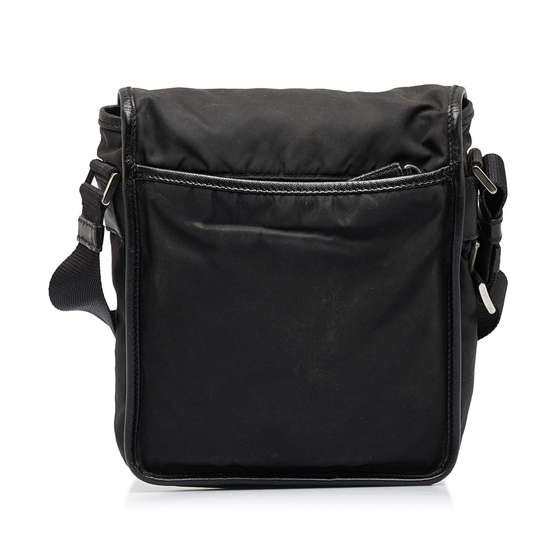 Buckle Messenger Bag Tessuto Small