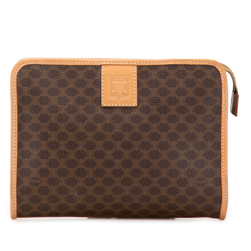 Vintage Saddle Flap Shoulder Bag Macadam