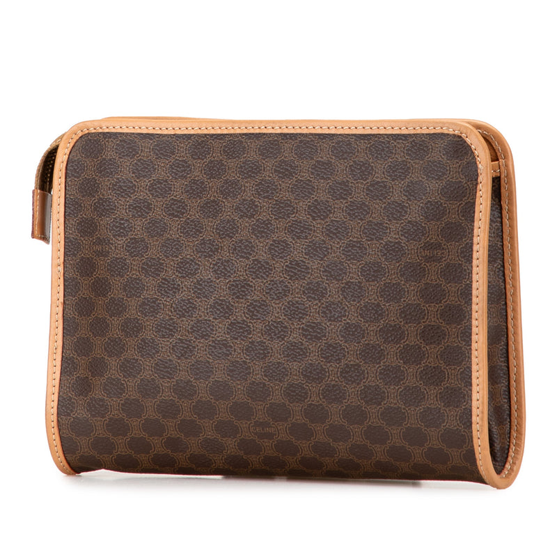 Vintage Saddle Flap Shoulder Bag Macadam