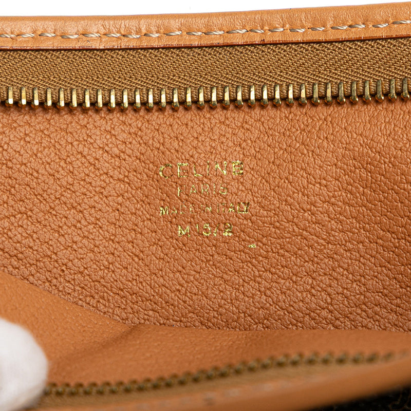 Vintage Saddle Flap Shoulder Bag Macadam