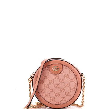 Ophidia Round Shoulder Bag Gg Coated