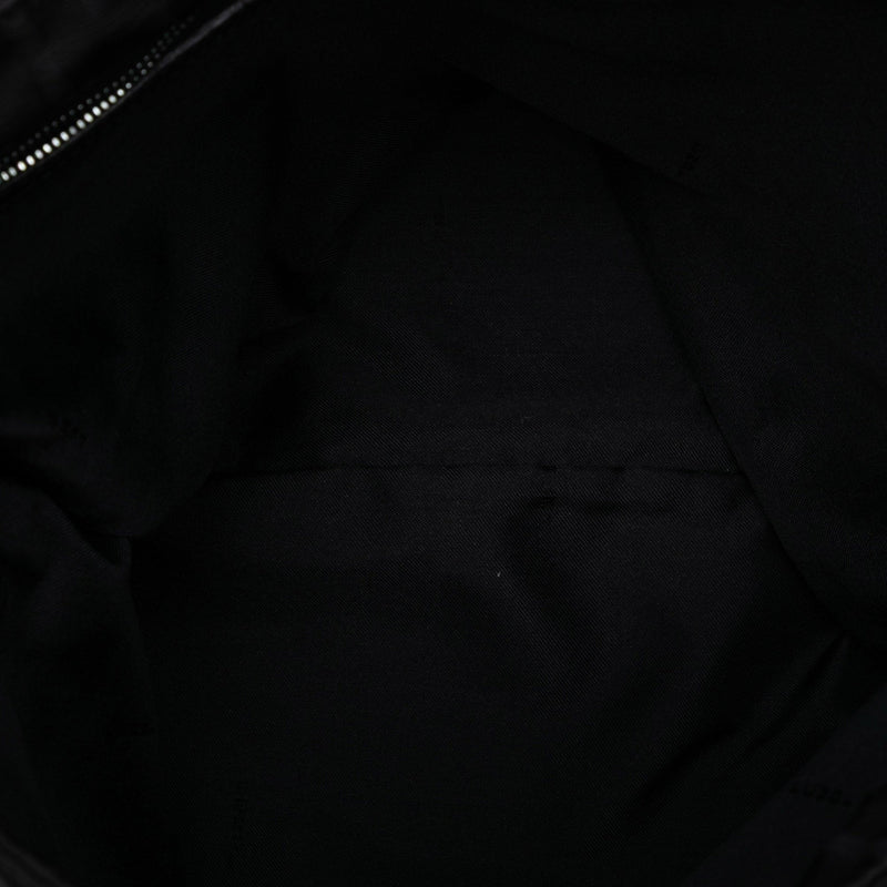 Vintage Pocket Shoulder Bag Zucca Canvas