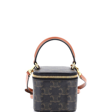 Top Handle Square Vanity Case Triomphe