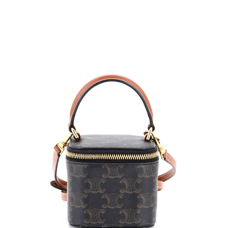 Top Handle Square Vanity Case Triomphe