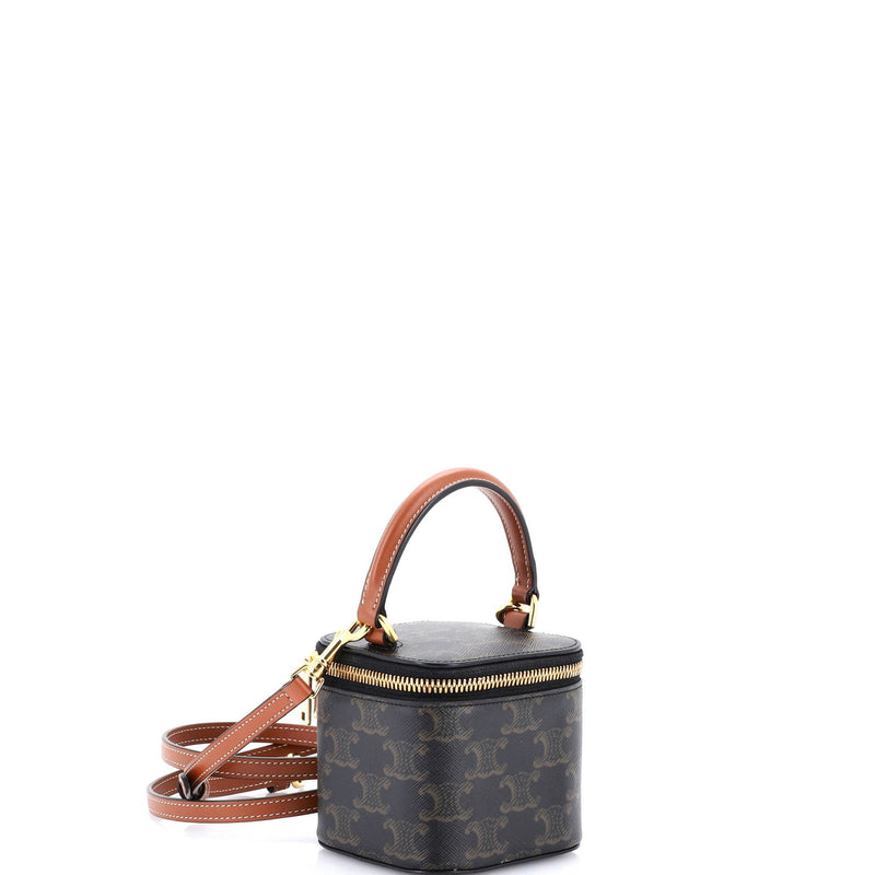 Top Handle Square Vanity Case Triomphe