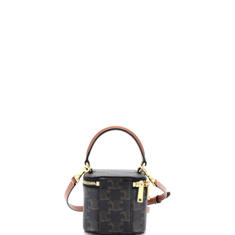 Top Handle Square Vanity Case Triomphe