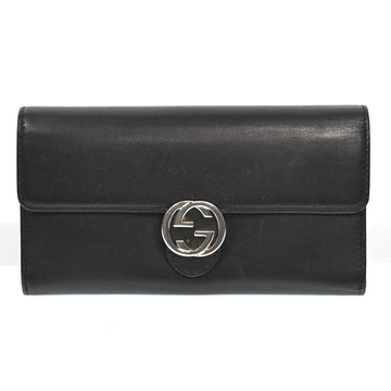 Gucci Gg Interlocking Leather Long