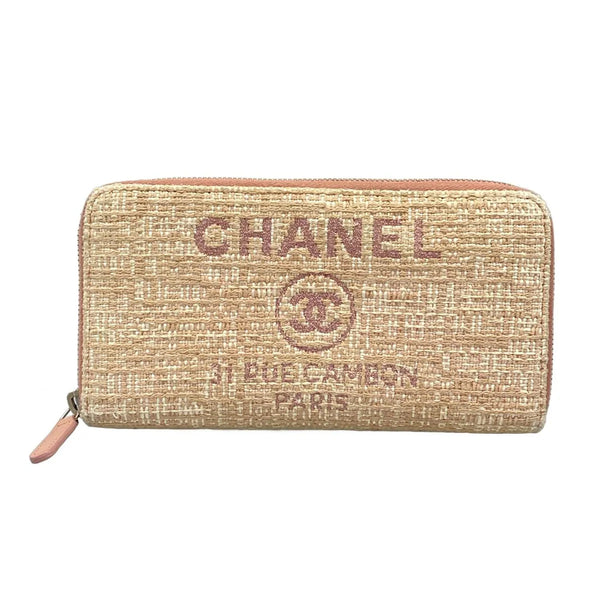 Chanel Deauville Line - Pink Raffia