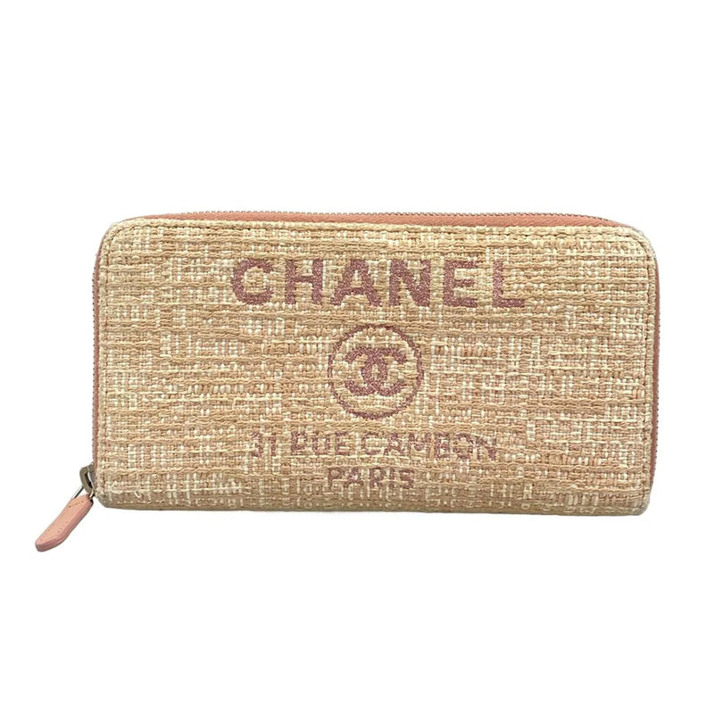 Chanel Deauville Line - Pink Raffia