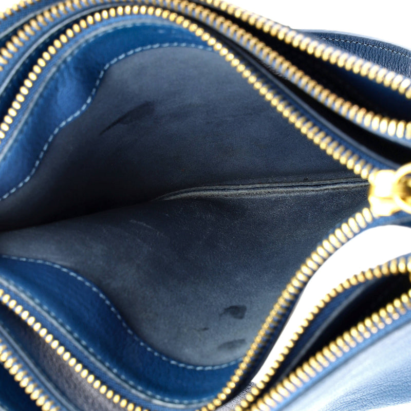 Trio Crossbody Bag Leather Small