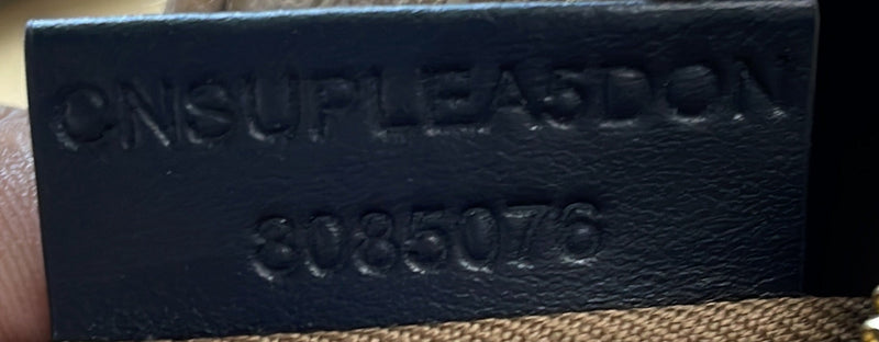 Camera Crossbody Bag Vintage Check